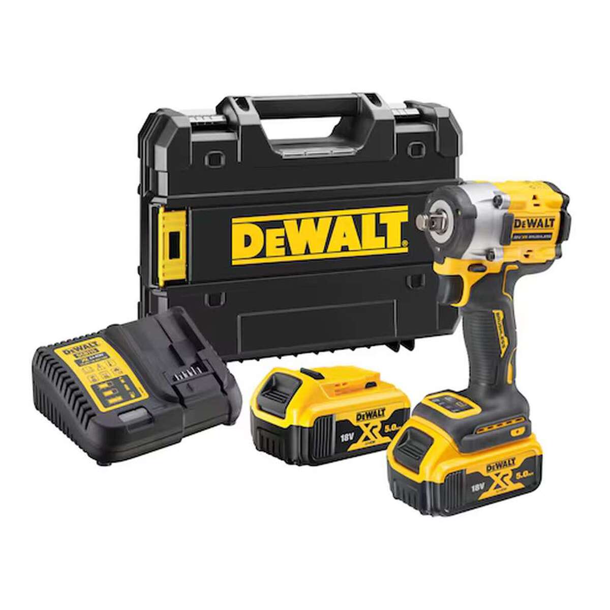 Аккумуляторный гайковерт DeWalt DCF921P2T-GB ударный — Фото 1