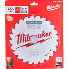 Диск пильный по дереву Milwaukee 190x30мм 24T (300)