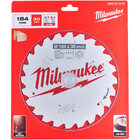 Диск пильный по дереву Milwaukee 184x30мм 24T (297)